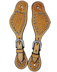 Hilason Western Style Men & Womens Spur Straps for Horse Riding, Barrel Racing,Show,and Rodeo