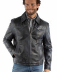 Men's Zip Front Jacket - 2064