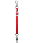 Weaver Red Nylon Tack Horse Trailer Tie Nickel Plated Hardware