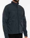 Mens Solid Soft Shell Storm Tech Jacket Coat