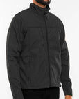 Mens Solid Soft Shell Storm Tech Jacket Coat