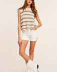 The Stella Sleeveless Sweater Top