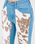 Rodeo Bell Bottom Jean in Light Denim