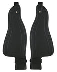 Hilason Replacement Leather Fenders Pair Horse Endurance Saddle Black