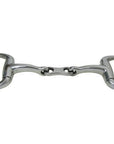 AJ Tack French Link Curved Eggbutt Snaffle Bit
