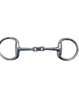 AJ Tack French Link Curved Eggbutt Snaffle Bit