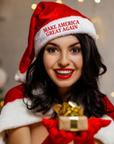 Make America Great Again Santa Christmas hat