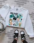 Just A Girl TEE or CREWNECK