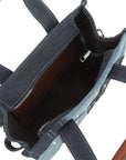 The Denim Crossbody Tote Bag