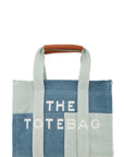 The Denim Crossbody Tote Bag