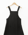 Alexis Front Pockets Corduroy Overall Dress