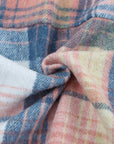 Plaid Flap Pocket Shacket