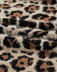 Leopard Open-Front Cardigan