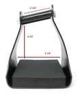AJ Tack Angled Aluminum Trail Stirrups