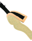 ExionPro 'AdaptLine' Wave Over Lay Girth - Navy Blue Elastic with White Lines