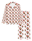 Highland Christmas Cow Women's Western Pajama Set
