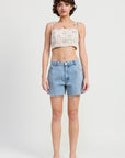 CROPPED CROCHET TOP