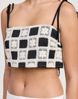 CROPPED CROCHET TOP
