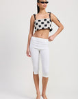 CROPPED CROCHET TOP