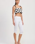 CROPPED CROCHET TOP