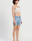 CROPPED CROCHET TOP