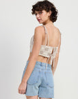 CROPPED CROCHET TOP