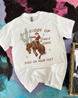 Giddy Up Jingle Horse Tee or Crewneck