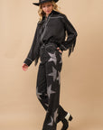 Rhinestone Star Jeans