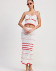 MAXI CROCHET SKIRT
