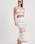 MAXI CROCHET SKIRT