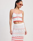 MAXI CROCHET SKIRT