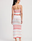 MAXI CROCHET SKIRT
