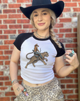 Cowboy Jaguar Baby Tee