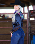 HIGH ROLLER SATIN PERFORMANCE RODEO SHIRT