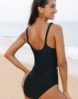 Jayla Ruffled Wrap V Neck Swimsuit