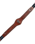 ExionPro 'Joint' Over Lay Girth - Navy Blue Elastic with White Lines