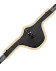 ExionPro 'AdaptLine' Belly Guard Girth - Grey Elastic With White Lines