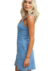 WOMEN FASHION DENIM DRESS