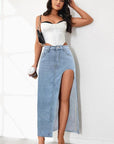 WOMEN FASHION DENIM SKIRT