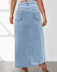 WOMEN FASHION DENIM SKIRT
