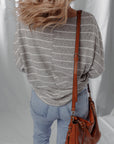 Bella Stripe Dolman Sleeve Top