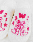 The Howdy Boot Coziest Lounge Slippers