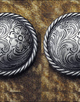 Floral Carvedberry Saddle