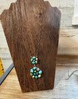 Mix turquoise necklace lariat