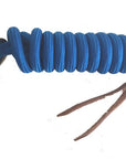 AJ Tack 9 Foot Nylon Lead Rope with Leather Popper