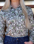 DADDYS MONEY PERFORMANCE RODEO SHIRT