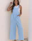 Ava Waist Wide Leg Overall