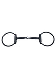 Black Steel Snaffle with Copper Inlay