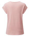 Corded Knit Wide Sleeve T-Shirt