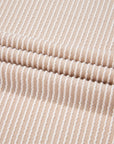 Corded Knit Wide Sleeve T-Shirt